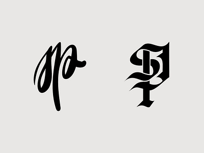 SP Monogram branding graphic design logo logotype monogram vector