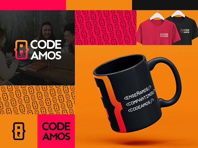 CODEAMOS Brand Identity branding graphic design logo