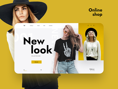 Online shop shop webdesign
