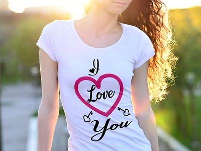 I love you_ valentine day T-shirt design dog t shirt tshirtprinting tshirts tshirtslovers tshirtstyle typography valentine day valentines valentines day valentinesday vintage