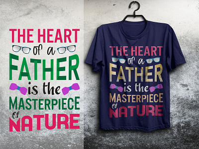 happy fathers day t-shirt design