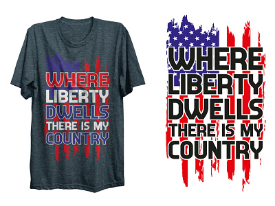 Independence Day T Shirt Design