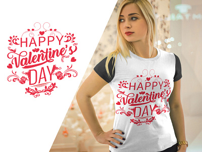 Happy valentines day T-shirt design 2022 valentines day bowie