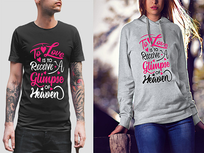 to love is to receive valentine's day t shirt design