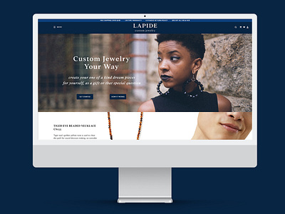 Lapide - Jewelry Website Design