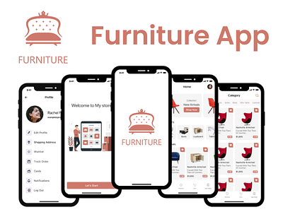 Furniture app app design e commerce furniture app ios ui ux