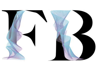 FB Logo branding illustration illustration art illustrator logo logo design logotype patterns typography vector