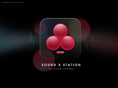 Sound X Station branding clubs concept design designer finance app icon illustration logo logos modern money app sketch social media design socialmedia soundwave system typogaphy ui uiux