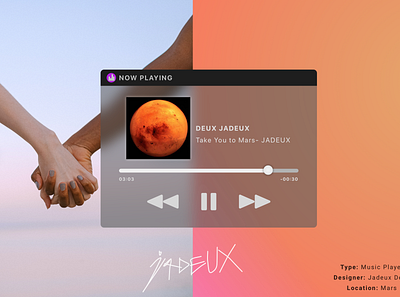 Mars Trip branding concept design designer graphicdesign illustration logo minimal modern music app musicplayer orange ui ui ux ux web