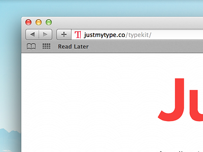 Just My Type Favicon favicon icon type typography web