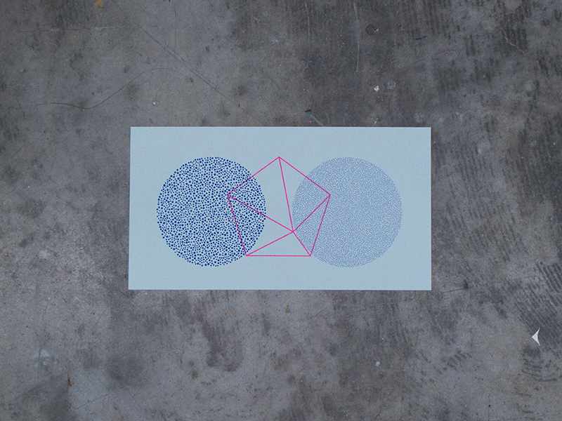 Drawing With Numbers art code generative art print processing
