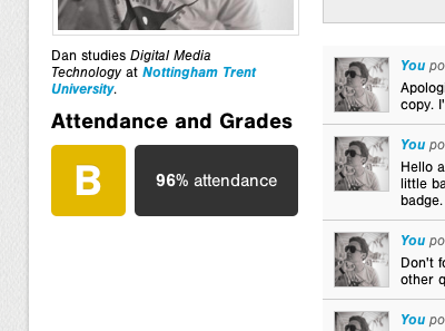 Classbind Attendance attendance classbind css education school web