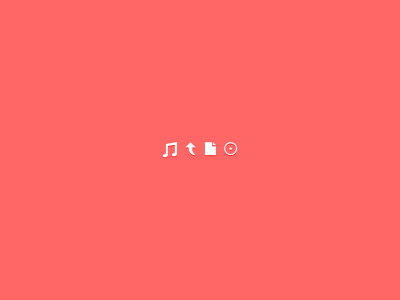 Tiny Icons document icons music pixels tiny upload web