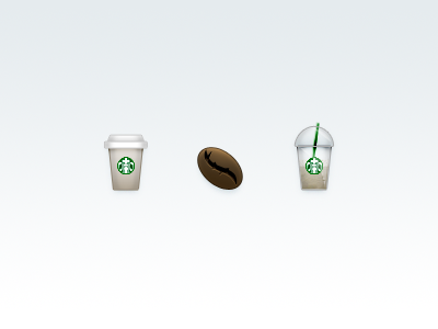 Starbucks - Icon Battle #4 coffee frappe icon icon battle starbucks