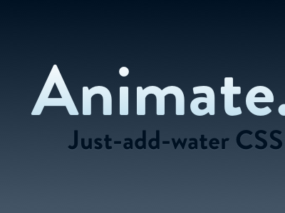 Animate animate animate.css css css3 web