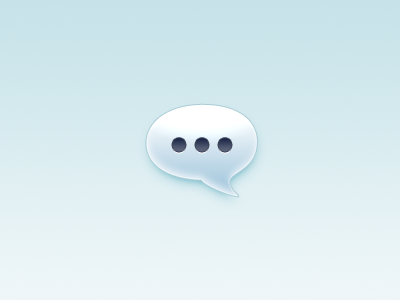 Messages bubble chat icon mac messages rebound