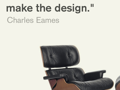 Eames design eames presentation quote slide webshaped