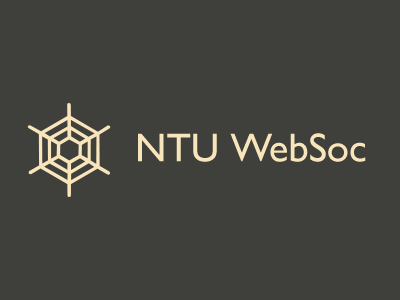 NTU Websoc british gill sans university web web society websoc