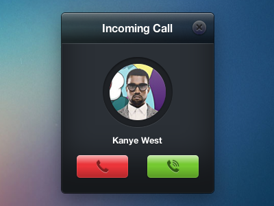 call last incoming call