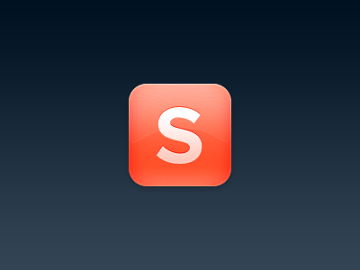 Sqetch Icon app gloss homescreen icon ios orange photoshop sqetch web webapp