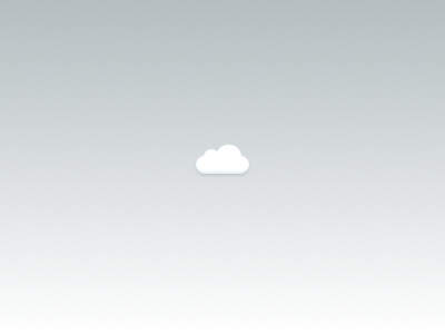 <i> Cloud [CSS] cloud css css3 html icon rebound web