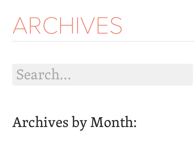 Archives archives blog css css3 website