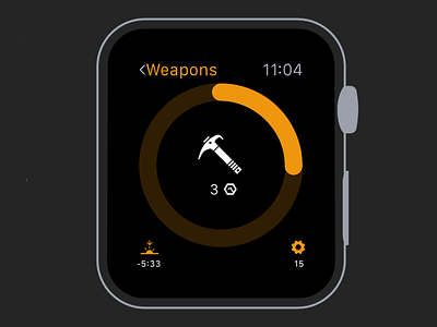Dying Light Apple Watch Concept apple watch ui video games