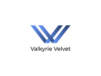 Valkyrie velvet logo branding design flat graphic design icon illustrator logo minimal ux vector