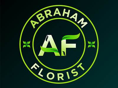 ABRAHAM FLORIST detail logo