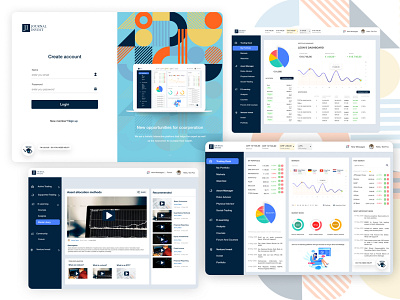 Journal Invest Trading and Elearning Platform aesthetic application behance branding design dashboard design designinpiration digital investment investments mobile ui ui uidesign uiux