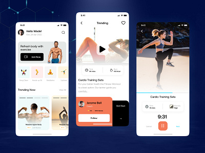 Fitness Mobile App | Ui/Ux Design