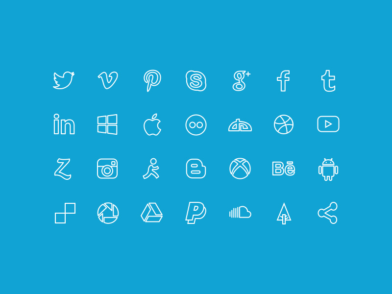 Social icons
