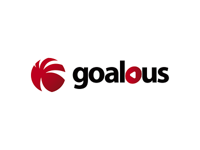 Goalous_Logo brand brand design branding goal goals illustrator japan logo logodesign okr red team management teamwork