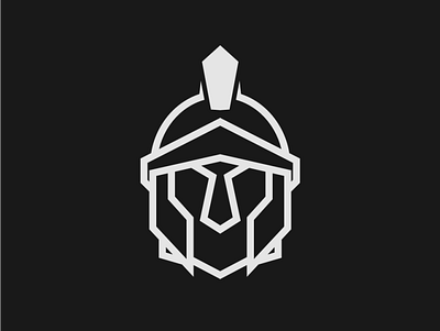 gladiaor / spartan geometry gladiator gladiator modern logo spartan face spartan line spartan logo