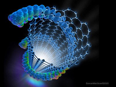 Polymer wrapped carbon nanotube