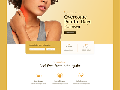 Physiotherapy- Layout Pack fitness joomshaper layout wellness