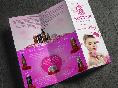 Flyer Design for Beauty Products branding flyer graphic design jayacreator