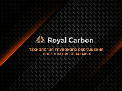 Логотип и фирменный стиль "Royal Carbon" branding design graphic design logo ui vector