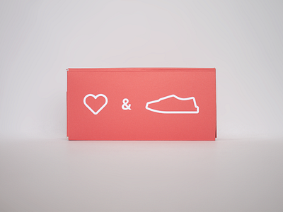 Heart & Sole Packaging - #1 application box branding design heart iconography illustration introduction logo packagedesign packaging print prints red sole vector