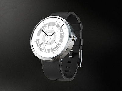 Zoë Jordan’s Watch face - 'Light' clock moto360 smartwatch ui watch wearable