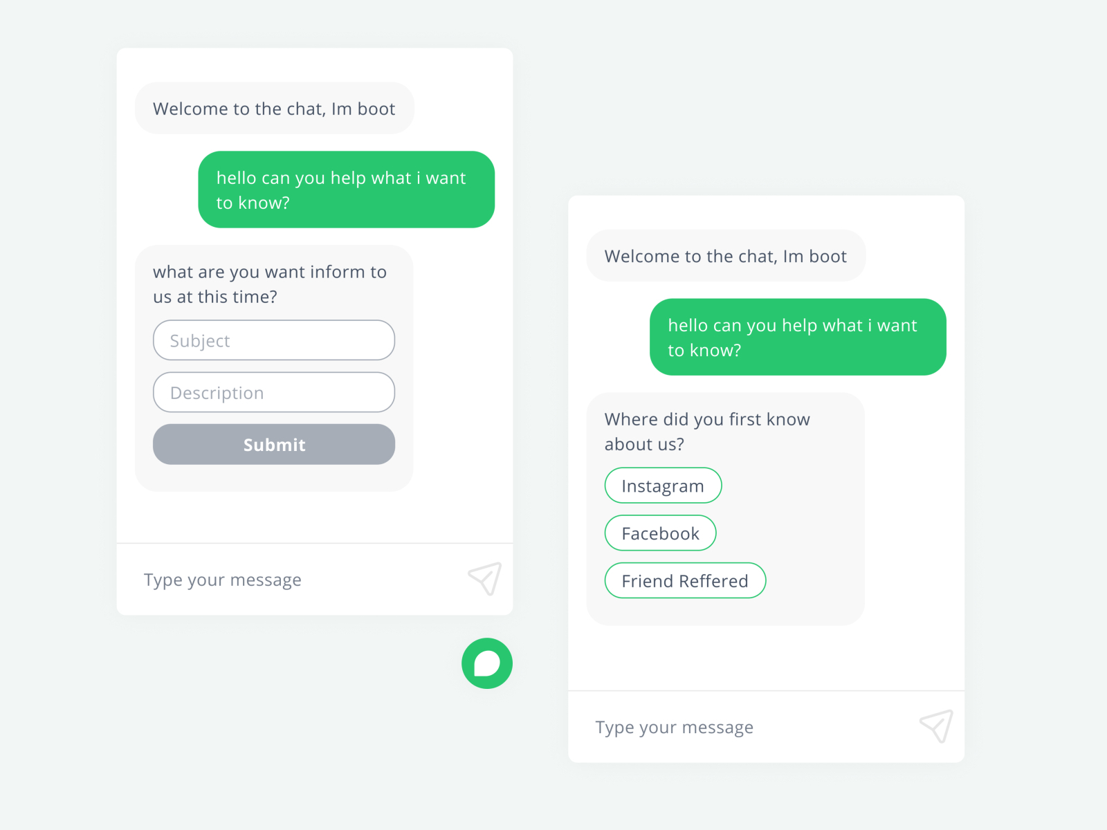 Chatbot UI Design By Alfian Ardhi On Dribbble