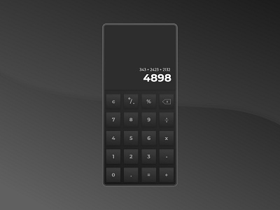 Daily UI Calculator app branding design ui ux