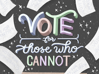 Vote For Those Who Cannot