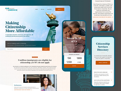 Microsite for a Nonprofit Foundation