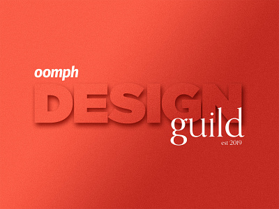 Design Guild Type Treatment font guild logo treatment type type design type treatment typography
