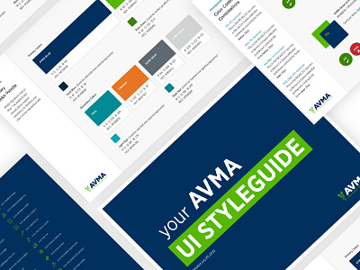 UI Style Guide brand brand design color palette identity redesign style guide typography ui