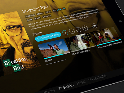 Media Browser TV Show Details app apple description page ipad mediabrowser movie tv show