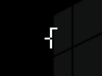 F Lettermark / Monogram (Exploration) clean graphic design lettermark logo minimalistic