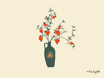 Pomegranate tree