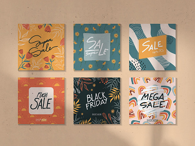 Sale banner templates bundle